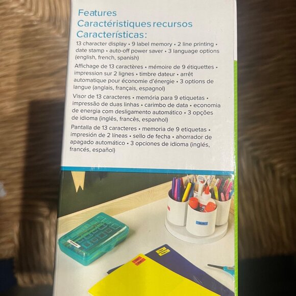 New DYMO LetraTag LT-100T Plus Compact Portable Label Maker with QWERTY Keyboard - Picture 2 of 4